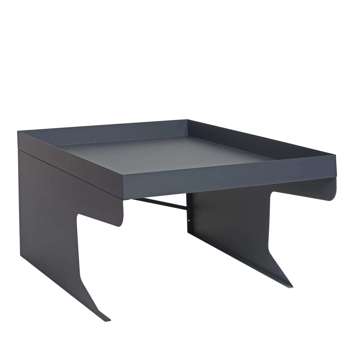 PROREGAL Mähroboter-Garage XL Mit Pflanzkasten 47x70x100cm Metall Anthrazit von PROREGAL