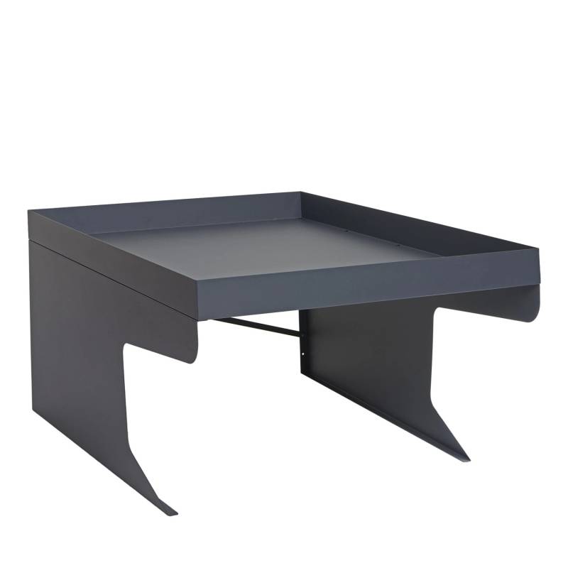 PROREGAL Mähroboter-Garage XL Mit Pflanzkasten 47x70x100cm Metall Anthrazit von PROREGAL