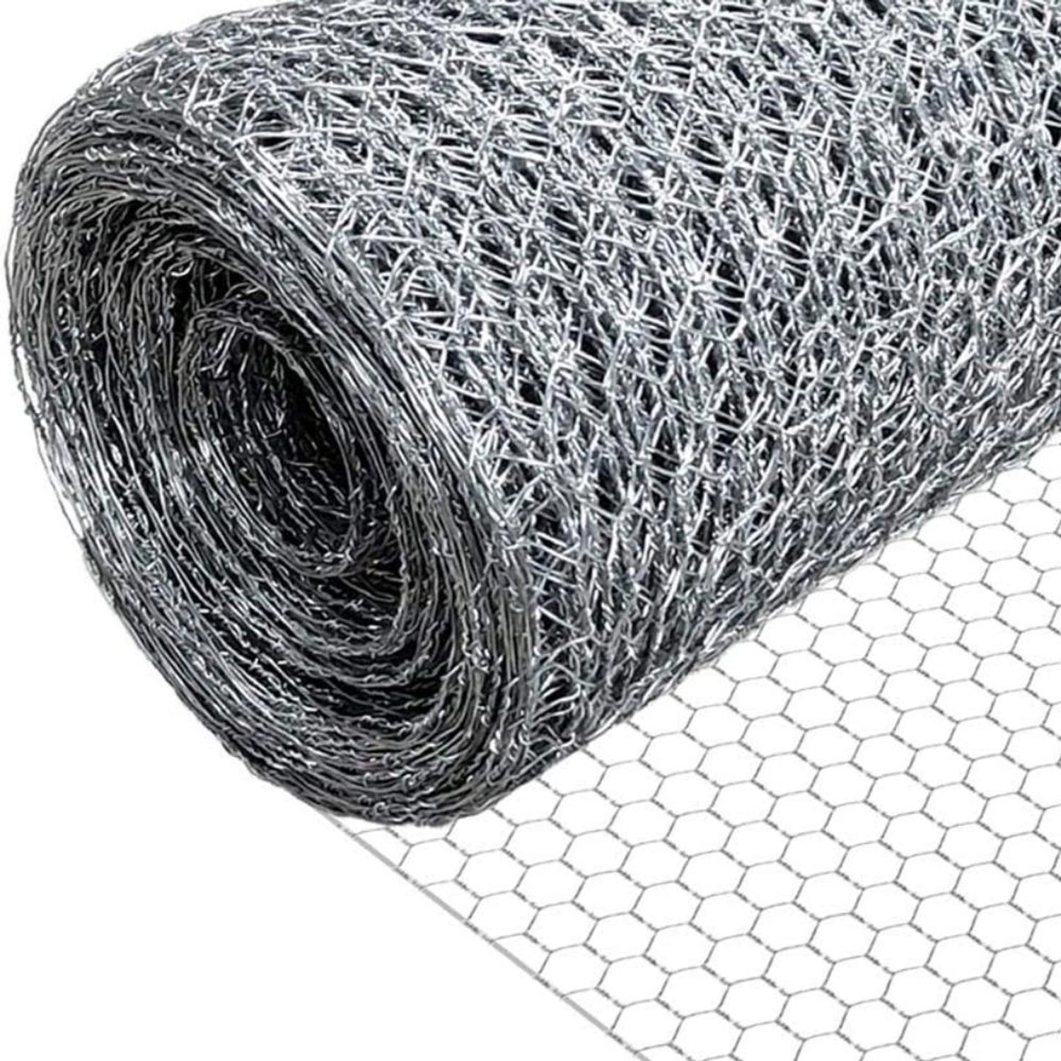 PROREGAL Maschendrahtzaun Sechseckgeflecht Keepy Höhe 1,0 Meter Länge 50 Meter Maschenweite 13 mm Drahtstärke 0,7 mm Verzinkt PROREGAL Maschendrahtzaun Sechseckgeflecht Keepy Höhe 1,0 Meter Länge 50 Meter Maschenweite 13 mm Drahtstärke 0,7 mm Verzinkt von PROREGAL