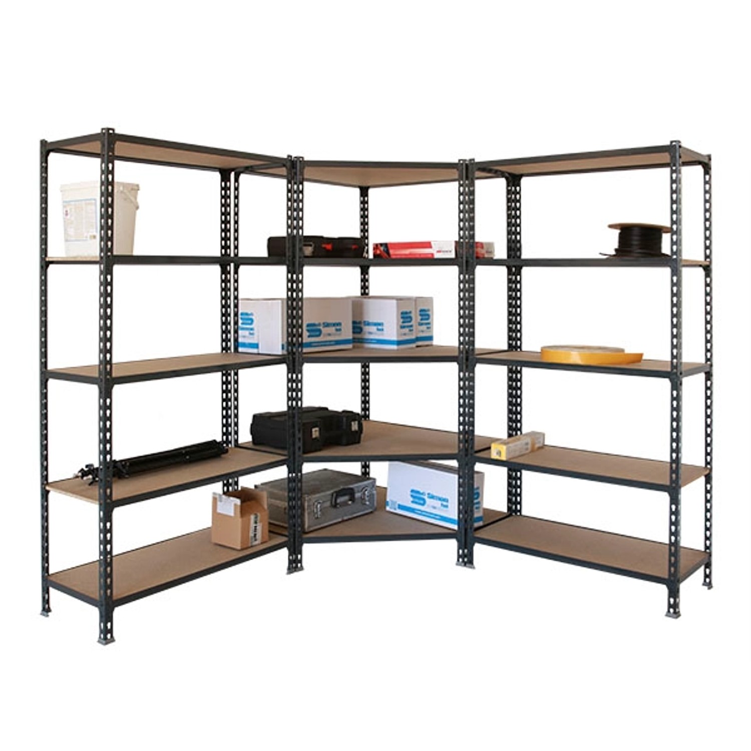 PROREGAL Mega Deal 1x Eckregal & 2x Schwerlastregal Muli HxBxT 180 x 180 x 30 cm Fachlast 200 kg Anthrazit PROREGAL Mega Deal 1x Eckregal + 2x Schwerlastregal Muli HxBxT 180 x 180 x 30 cm Fachlast 200 kg Anthrazit PROREGAL Mega Deal 1x Eckregal & 2x Schwerlastregal Muli HxBxT 180 x 180 x 30 cm Fachlast 200 kg Anthrazit PROREGAL Mega Deal 1x Eckregal + 2x Schwerlastregal Muli HxBxT 180 x 180 x 30 cm Fachlast 200 kg Anthrazit von PROREGAL