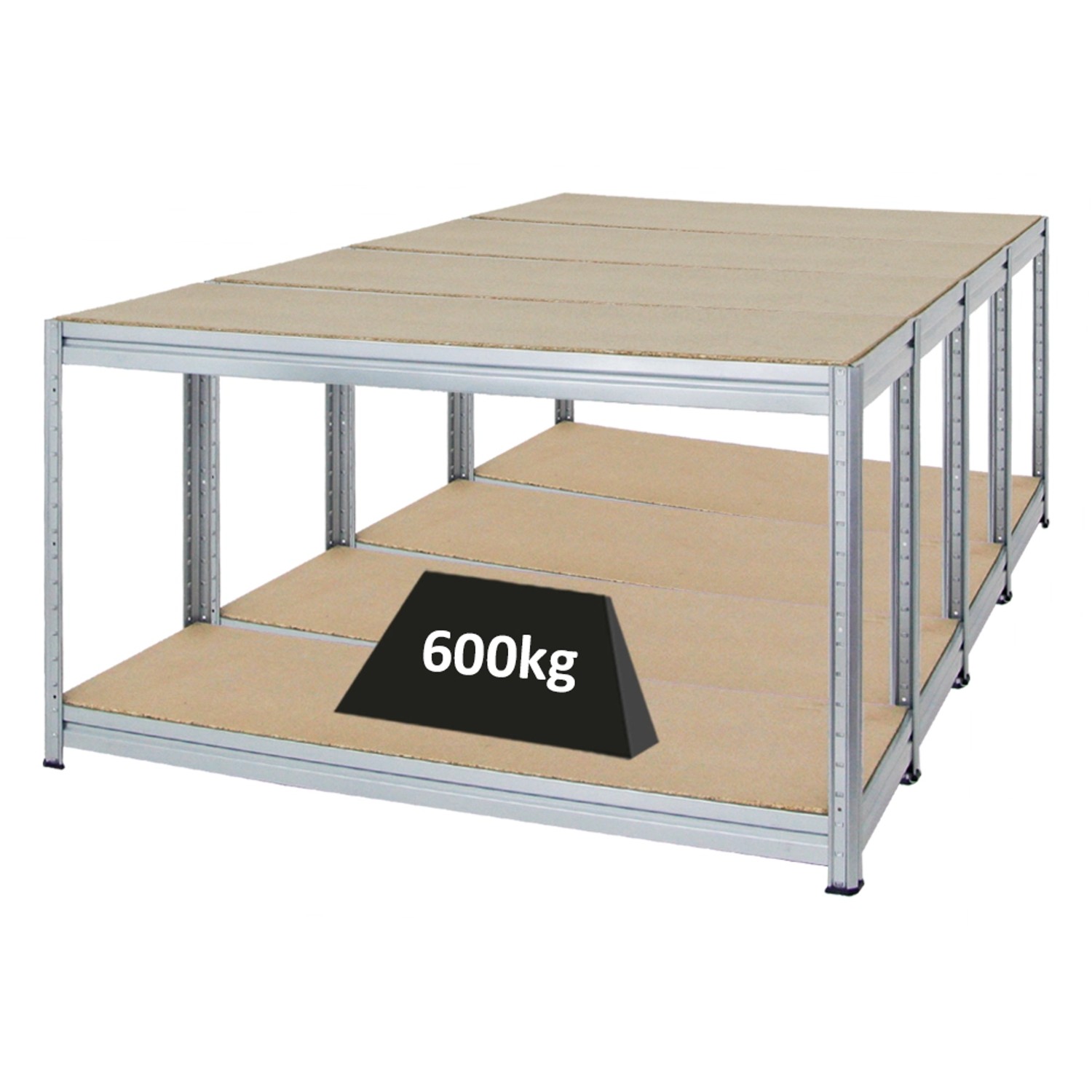 PROREGAL Mega Deal 4x Höhenverstellbare Werkbank Dino HxBxT 90 x 160 x 60 cm Traglast 600 kg Verzinkt PROREGAL Mega Deal 4x Höhenverstellbare Werkbank Dino HxBxT 90 x 160 x 60 cm Traglast 600 kg Verzinkt von PROREGAL