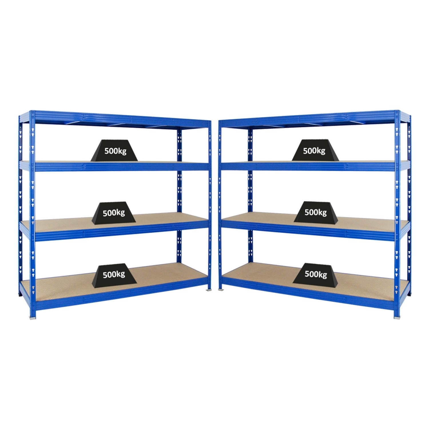 PROREGAL Mega Deal 5x Profi Schwerlastregal Rhino HxBxT 180 x 160 x 60 cm 4 Melamin-Ebenen 16mm Fachlast 500 kg Schwarz PROREGAL Mega Deal 5x Profi Schwerlastregal Rhino HxBxT 180 x 160 x 60 cm 4 Melamin-Ebenen 16mm Fachlast 500 kg Schwarz von PROREGAL