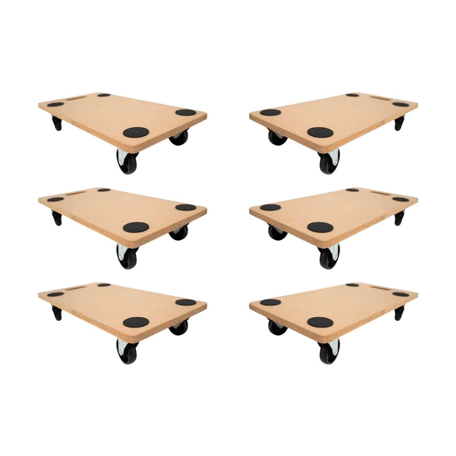 PROREGAL Mega Deal 6x Profi Transportroller mit 4 Rollen HxBxT 11,5 x 30 x 60 cm Traglast 200 kg MDF Holzplatte Braun PROREGAL Mega Deal 6x Profi Transportroller mit 4 Rollen HxBxT 11,5 x 30 x 60 cm Traglast 200 kg MDF Holzplatte Braun von PROREGAL