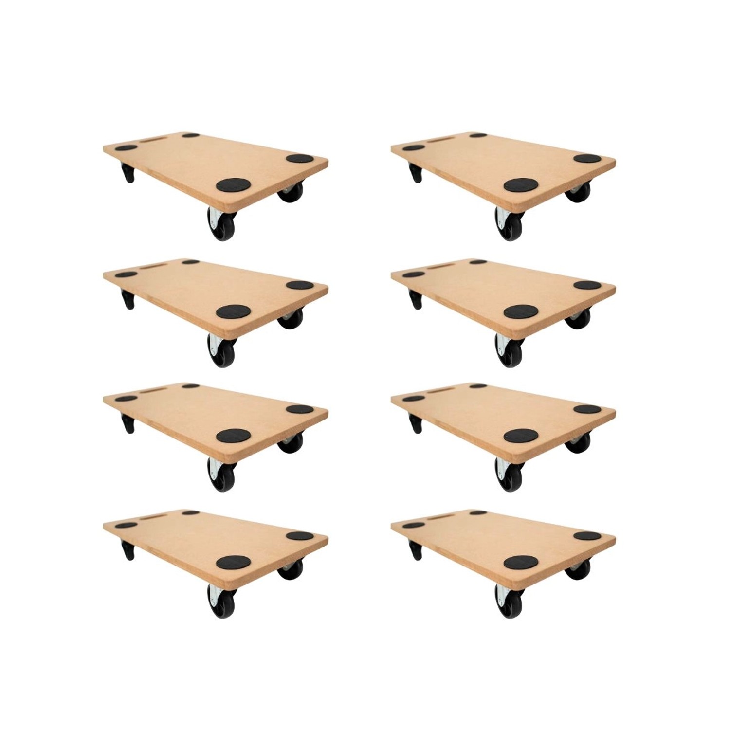 PROREGAL Mega Deal 8x Profi Transportroller mit 4 Rollen HxBxT 11,5 x 30 x 60 cm Traglast 200 kg MDF Holzplatte Braun PROREGAL Mega Deal 8x Profi Transportroller mit 4 Rollen HxBxT 11,5 x 30 x 60 cm Traglast 200 kg MDF Holzplatte Braun von PROREGAL