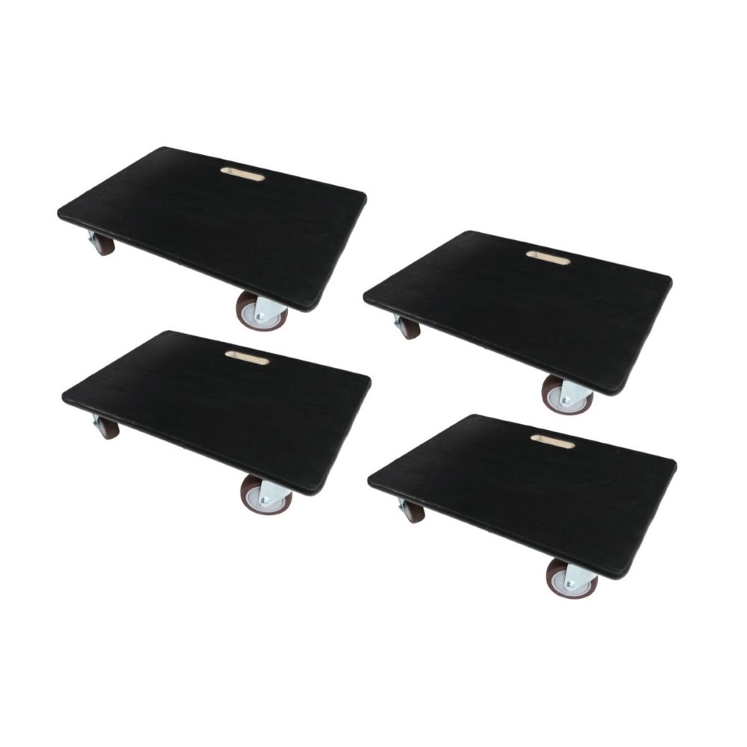 PROREGAL MegaDeal 4x Transportroller 4 Rollen HxBxT 15x40x60 cm Traglast 500kg Gummibelag PROREGAL MegaDeal 4x Transportroller 4 Rollen HxBxT 15x40x60 cm Traglast 500kg Gummibelag von PROREGAL