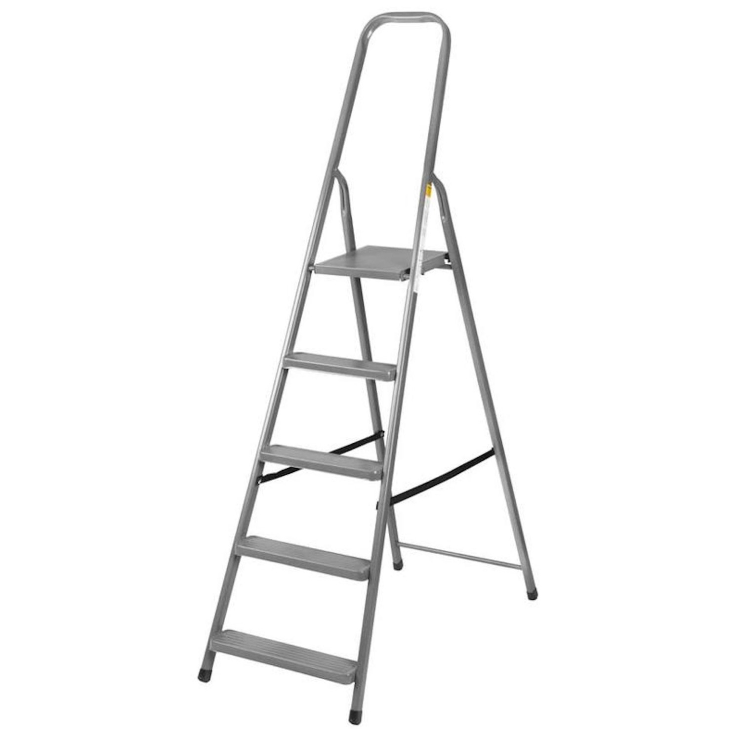 PROREGAL Metal Single Giraffe Einseitige-Metall-Bügelleiter 4 Stufen 149 cm Hoch 125 kg Tragkraft Stahl Trittleiter Stufenleiter Stehleiter PROREGAL Metal Single Giraffe Einseitige-Metall-Bügelleiter 4 Stufen 149 cm Hoch 125 kg Tragkraft Stahl Trittleiter Stufenleiter Stehleiter von PROREGAL