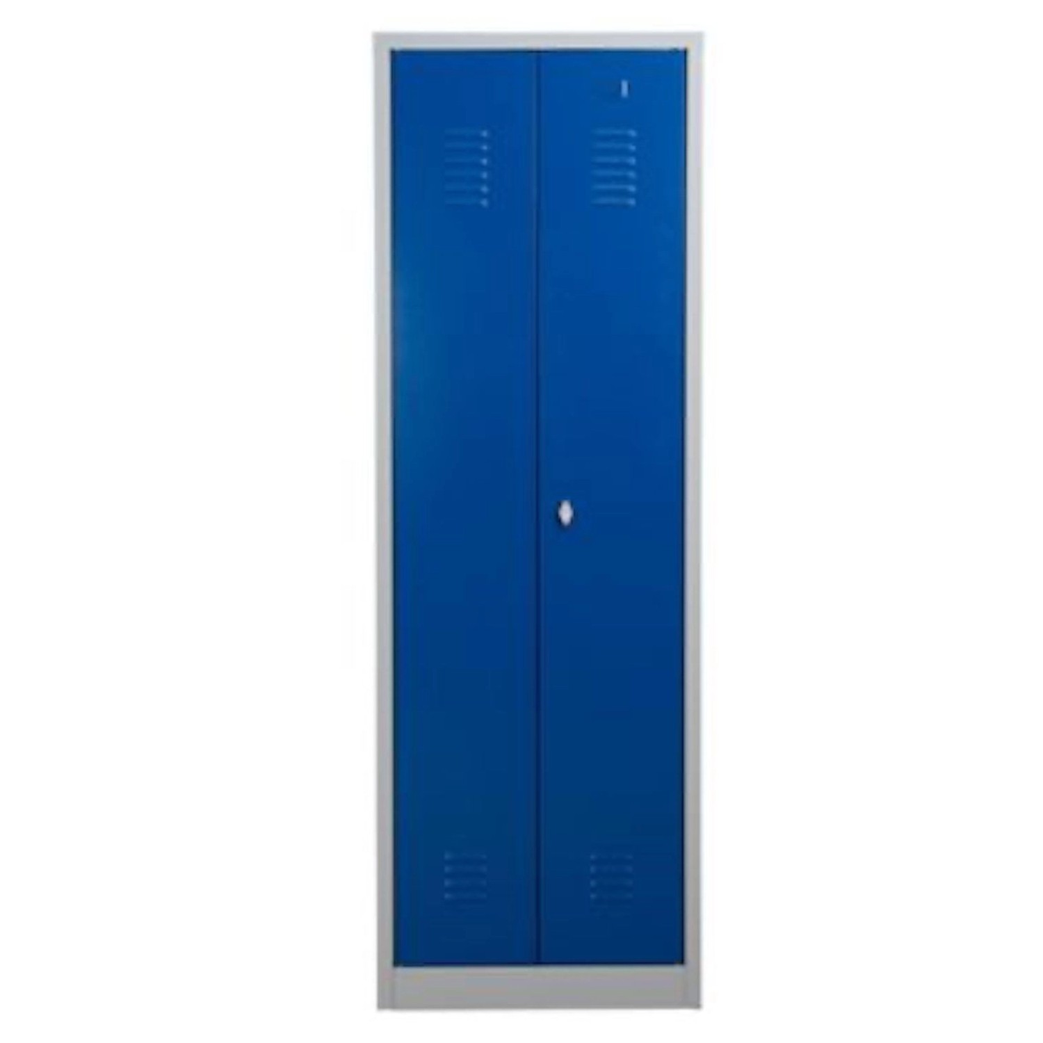 PROREGAL Metallspind Dolphin HxBxT 180 x 60 x 50 cm Vorhängeschloss Grau-Blau PROREGAL Metallspind Dolphin HxBxT 180 x 60 x 50 cm Vorhängeschloss Grau-Blau von PROREGAL