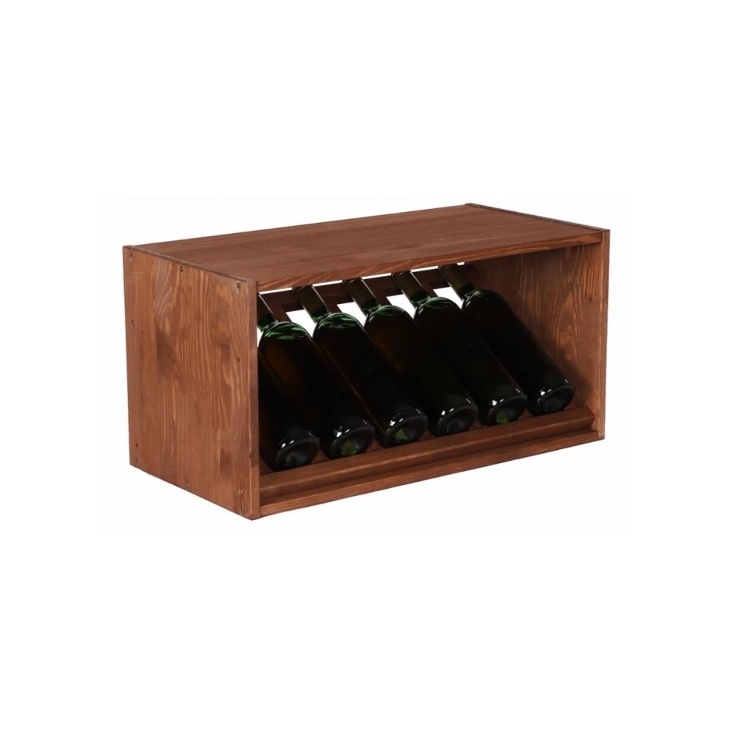 PROREGAL Modulares Weinregal Vincellar Mod HxBxT 30 x 60 x 30 cm Schräg Modul Für 6 Flaschen Massives Kiefernholz Braun Geölt PROREGAL Modulares Weinregal Vincellar Mod HxBxT 30 x 60 x 30 cm Schräg Modul Für 6 Flaschen Massives Kiefernholz Braun Geölt von PROREGAL