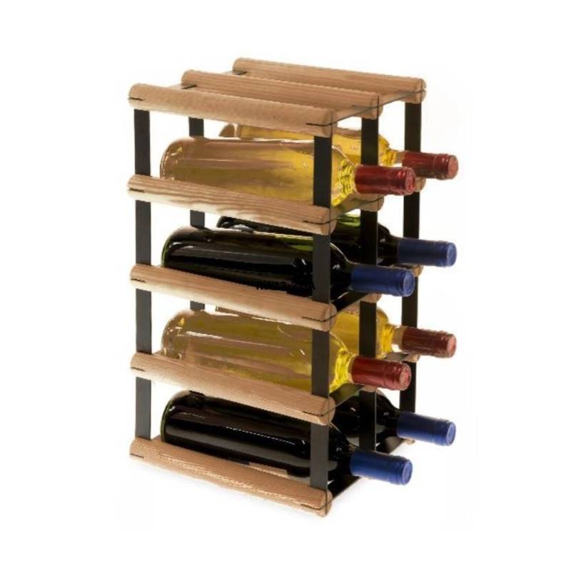 PROREGAL Modulares Weinregal Vinotega Mod Metal HxBxT 42,5 x 22,5 x 24,5 cm 2 x 4 Flaschen Massives Kiefernholz Braun Geölt PROREGAL Modulares Weinregal Vinotega Mod Metal HxBxT 42,5 x 22,5 x 24,5 cm 2 x 4 Flaschen Massives Kiefernholz Braun Geölt von PROREGAL