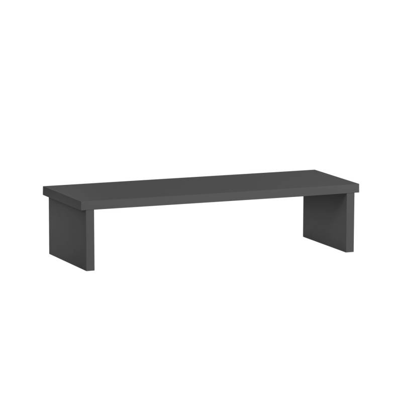 PROREGAL Monitorständer für Schreibtisch Fox Small HxBxT 13 x 55 x 20 cm für 1 Bildschirm Anthrazit von PROREGAL