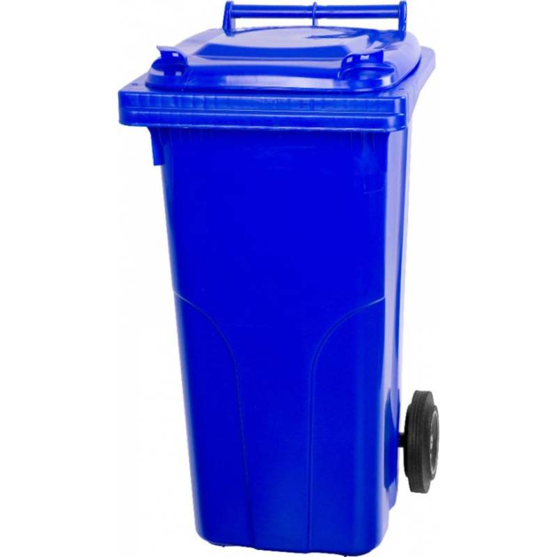 PROREGAL Mülltonne Mgb 120 Liter HDPE-Kunststoff Blau von PROREGAL