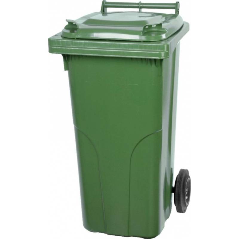 PROREGAL Mülltonne Mgb 120 Liter HDPE-Kunststoff Grün von PROREGAL