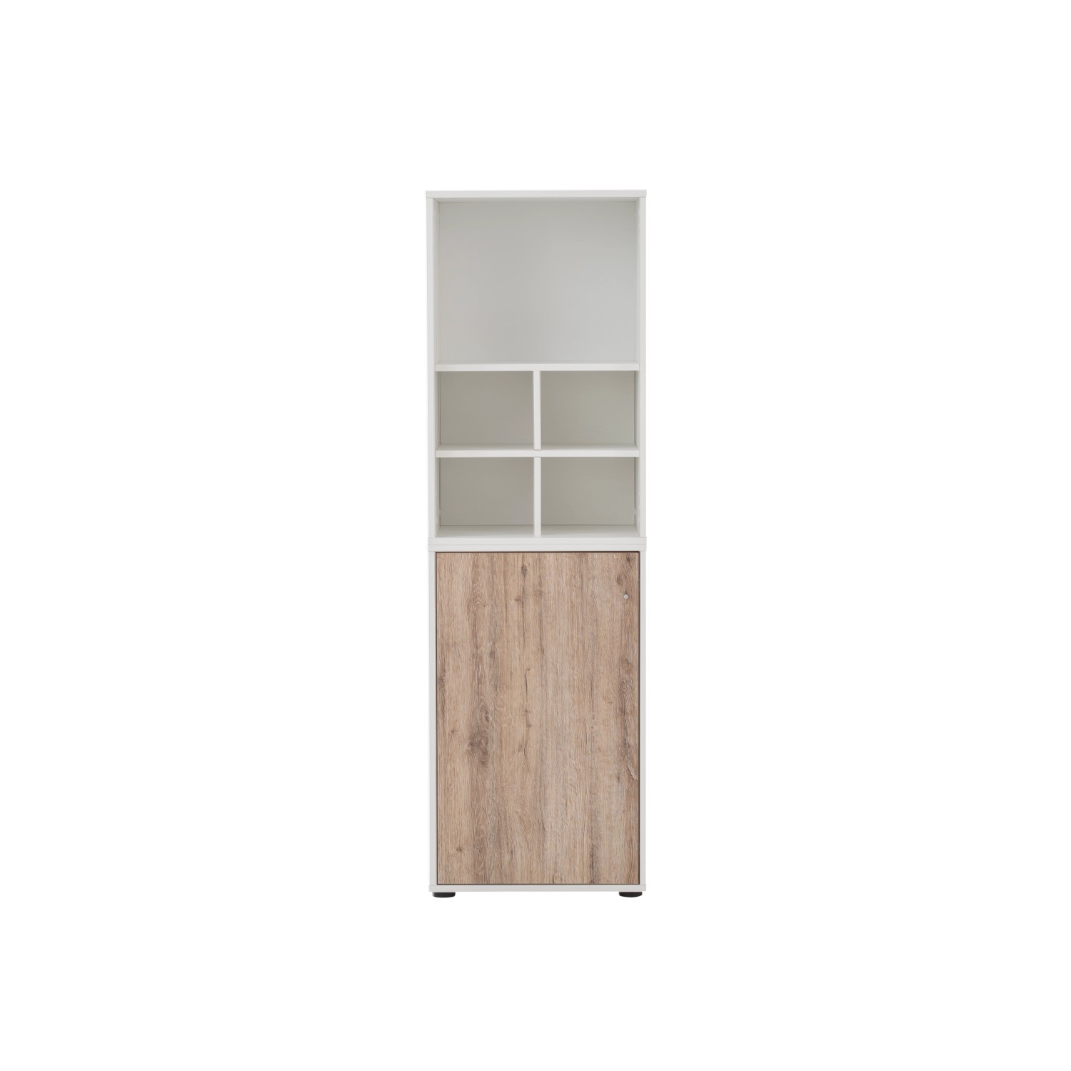 PROREGAL Pigeon Set Aktenregal Aktenschrank & Regalkreuz Breite 51 cm Weiß & Eiche PROREGAL Pigeon Set Aktenregal Aktenschrank & Regalkreuz Breite 51 cm Weiß & Eiche von PROREGAL