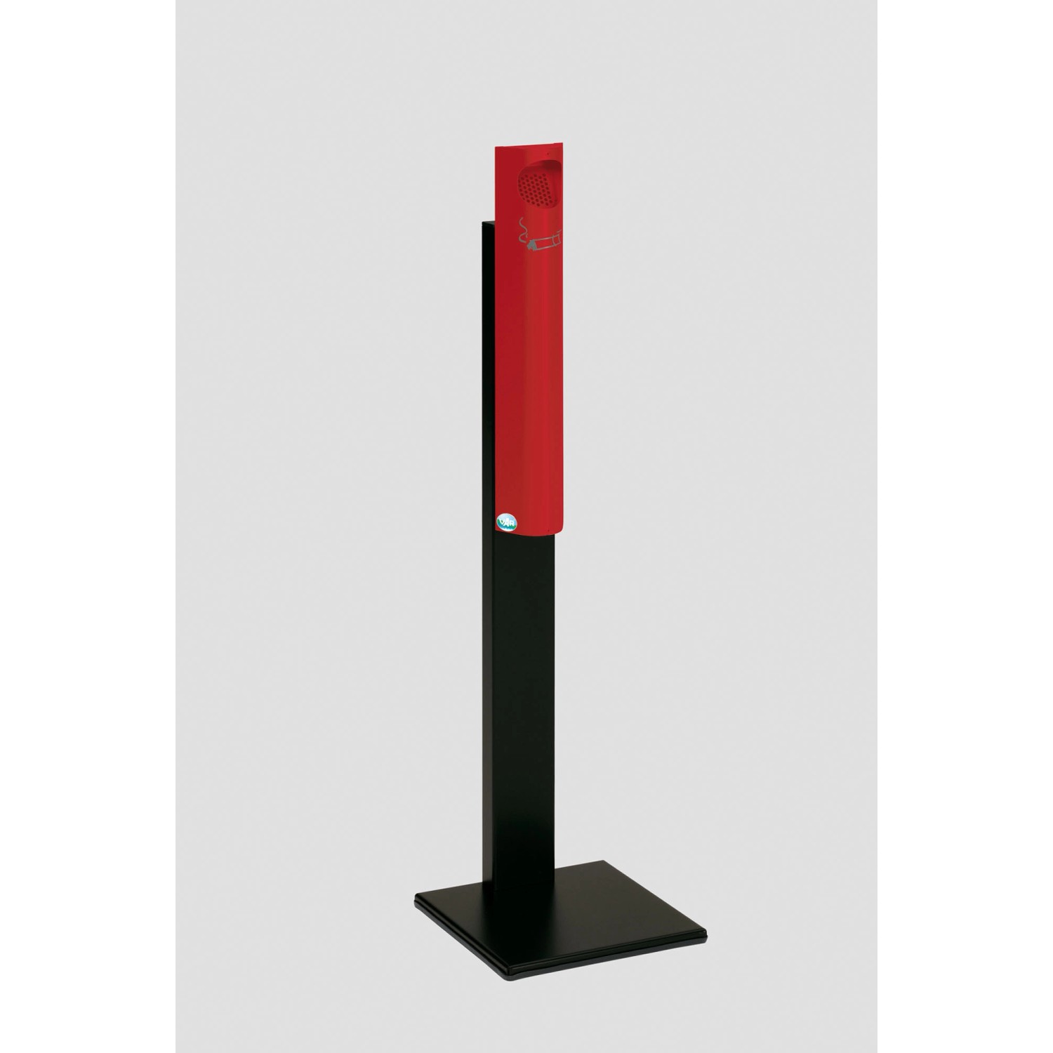 PROREGAL Praktischer Wandascher Mit Abstreifblech Mit Standfuß 3,5 Liter HxBxT 125 x 31 x 31 cm Verzinkter Stahl Rot PROREGAL Praktischer Wandascher Mit Abstreifblech Mit Standfuß 3,5 Liter HxBxT 125 x 31 x 31 cm Verzinkter Stahl Rot von PROREGAL