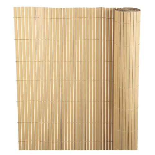 PROREGAL Premium Sichtschutzmatte | PVC- Sichtschutzmatte | Gartensichtschutz für Garten und Balkon aus Weide | Höhe 2 m | Länge 3 m | HxL: 2x3 m | Braun | Sichtschutz, Sichtschutzzaun von PROREGAL
