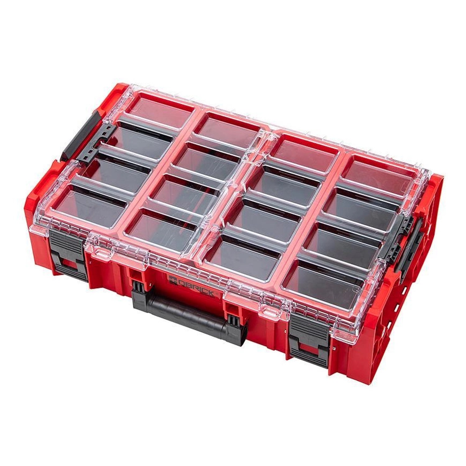 PROREGAL QBRICK Sortimentskasten One 2XL HxBxT 17 x 58 x 39 cm 3 Fächer Mit Deckgriff Mit Klemmverschlüsse Rot PROREGAL QBRICK Sortimentskasten One 2XL HxBxT 17 x 58 x 39 cm 3 Fächer Mit Deckgriff Mit Klemmverschlüsse Rot von PROREGAL
