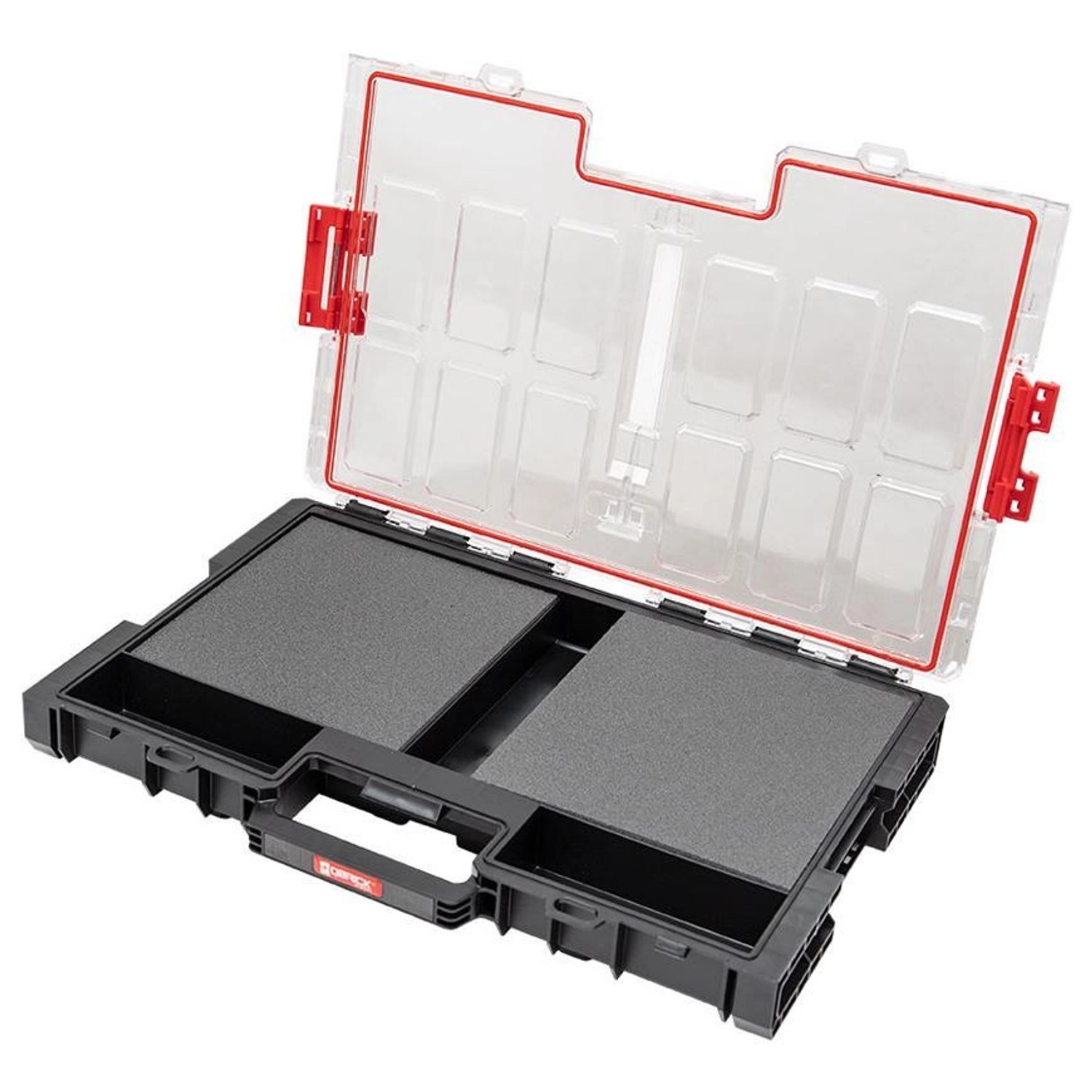 PROREGAL QBRICK Sortimentskasten One L HxBxT 38 x 53 x 8 cm 6 Liter Inkl. Schaumstoffeinlage Mit Deckgriff Mit Klemmverschlüsse Schwarz PROREGAL QBRICK Sortimentskasten One L HxBxT 38 x 53 x 8 cm 6 Liter Inkl. Schaumstoffeinlage Mit Deckgriff Mit Klemmverschlüsse Schwarz von PROREGAL