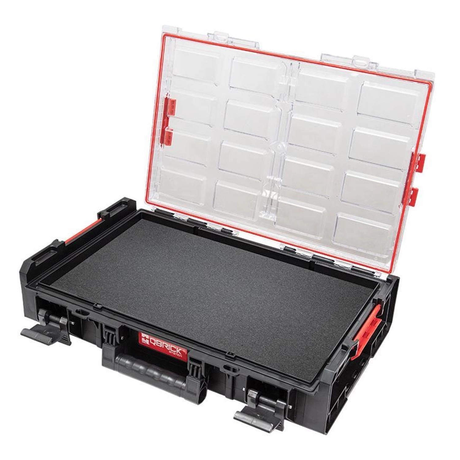PROREGAL QBRICK Sortimentskasten One XL HxBxT 39 x 58 x 13 cm 13,5 Liter Inkl. Schaumstoffeinlage Mit Deckgriff Mit Klemmverschlüsse Schwarz PROREGAL QBRICK Sortimentskasten One XL HxBxT 39 x 58 x 13 cm 13,5 Liter Inkl. Schaumstoffeinlage Mit Deckgriff Mit Klemmverschlüsse Schwarz von PROREGAL