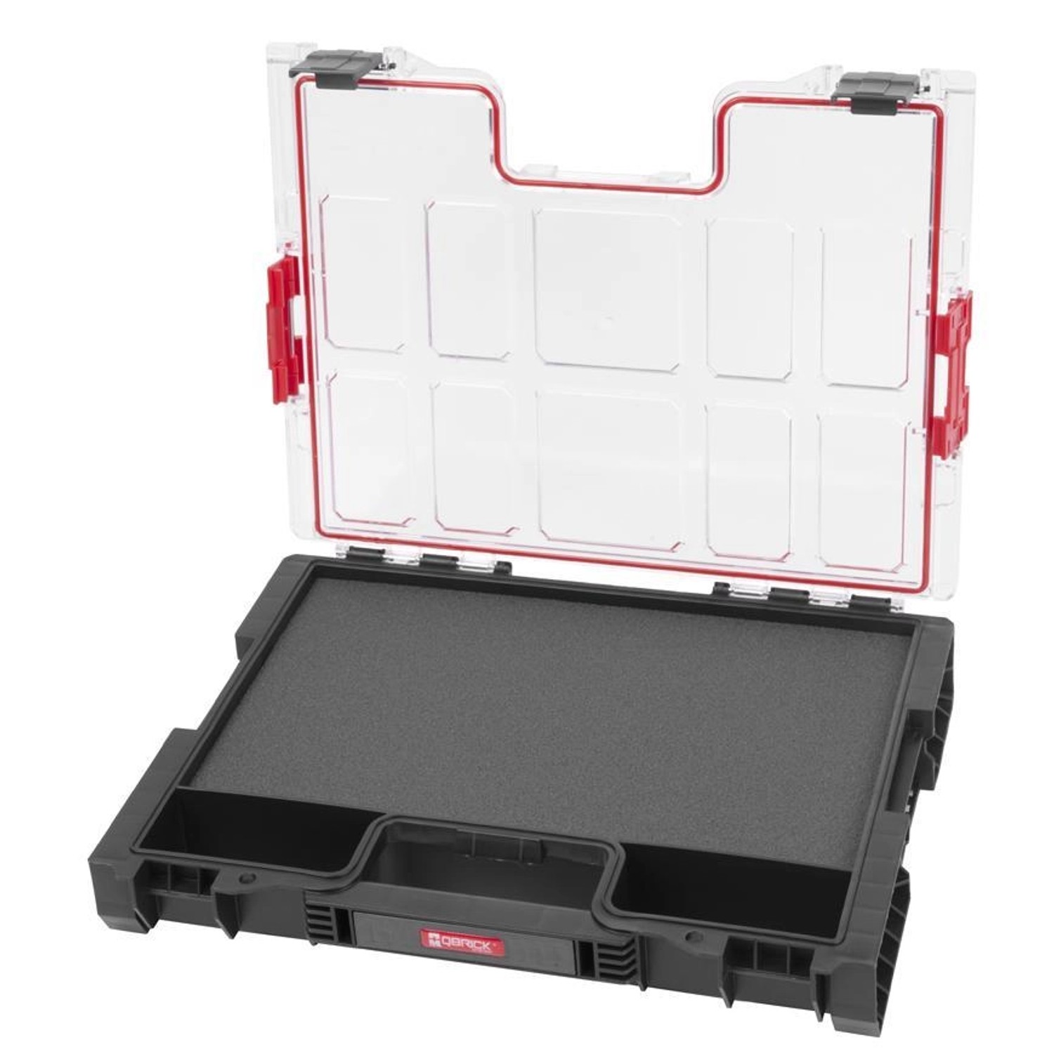 PROREGAL QBRICK Sortimentskasten Pro HxBxT 36 x 45 x 8 cm 6 Liter Inkl. Schaumstoffeinlage Mit Deckgriff Mit Klemmverschlüsse Schwarz PROREGAL QBRICK Sortimentskasten Pro HxBxT 36 x 45 x 8 cm 6 Liter Inkl. Schaumstoffeinlage Mit Deckgriff Mit Klemmverschlüsse Schwarz von PROREGAL