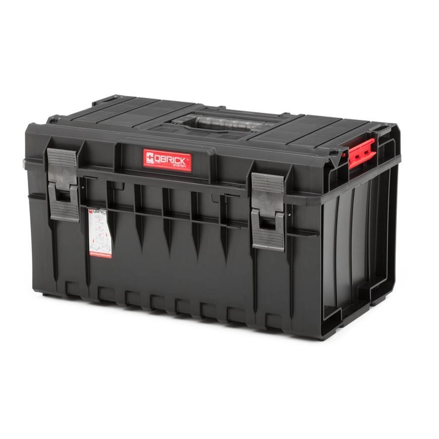 PROREGAL QBRICK Werkzeugkasten One HxBxT 38,5 x 58,5 x 32 cm 38 Liter Traglast Bis Zu 120 kg Mit Deck & Frontgriff Mit Klemmverschlüsse Schwarz PROREGAL QBRICK Werkzeugkasten One HxBxT 38,5 x 58,5 x 32 cm 38 Liter Traglast Bis Zu 120 kg Mit Deck & Frontgriff Mit Klemmverschlüsse Schwarz von PROREGAL