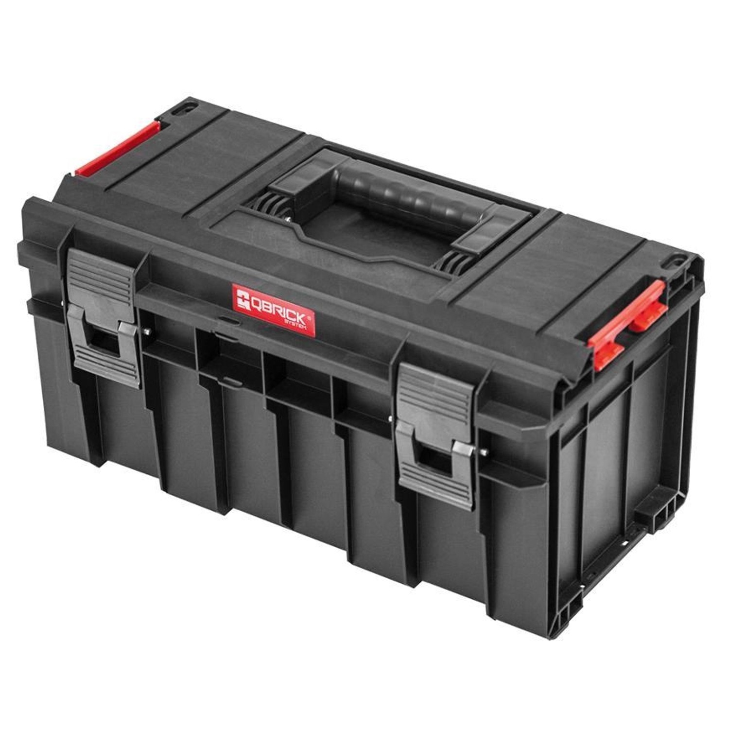 PROREGAL QBRICK Werkzeugkasten Pro HxBxT 26 x 45 x 24 cm 14 Liter Mit Deckgriff Mit Klemmverschlüsse Schwarz PROREGAL QBRICK Werkzeugkasten Pro HxBxT 26 x 45 x 24 cm 14 Liter Mit Deckgriff Mit Klemmverschlüsse Schwarz von PROREGAL
