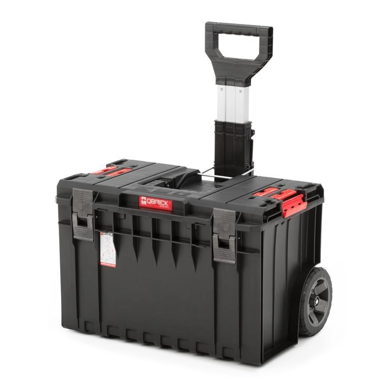 PROREGAL QBRICK Werkzeugtrolley One 50 Liter Mit Deck & Teleskopgriffe Mit Klemmverschlüsse Mit 2 Gummiräder Metall Schwarz PROREGAL QBRICK Werkzeugtrolley One 50 Liter Mit Deck & Teleskopgriffe Mit Klemmverschlüsse Mit 2 Gummiräder Metall Schwarz von PROREGAL