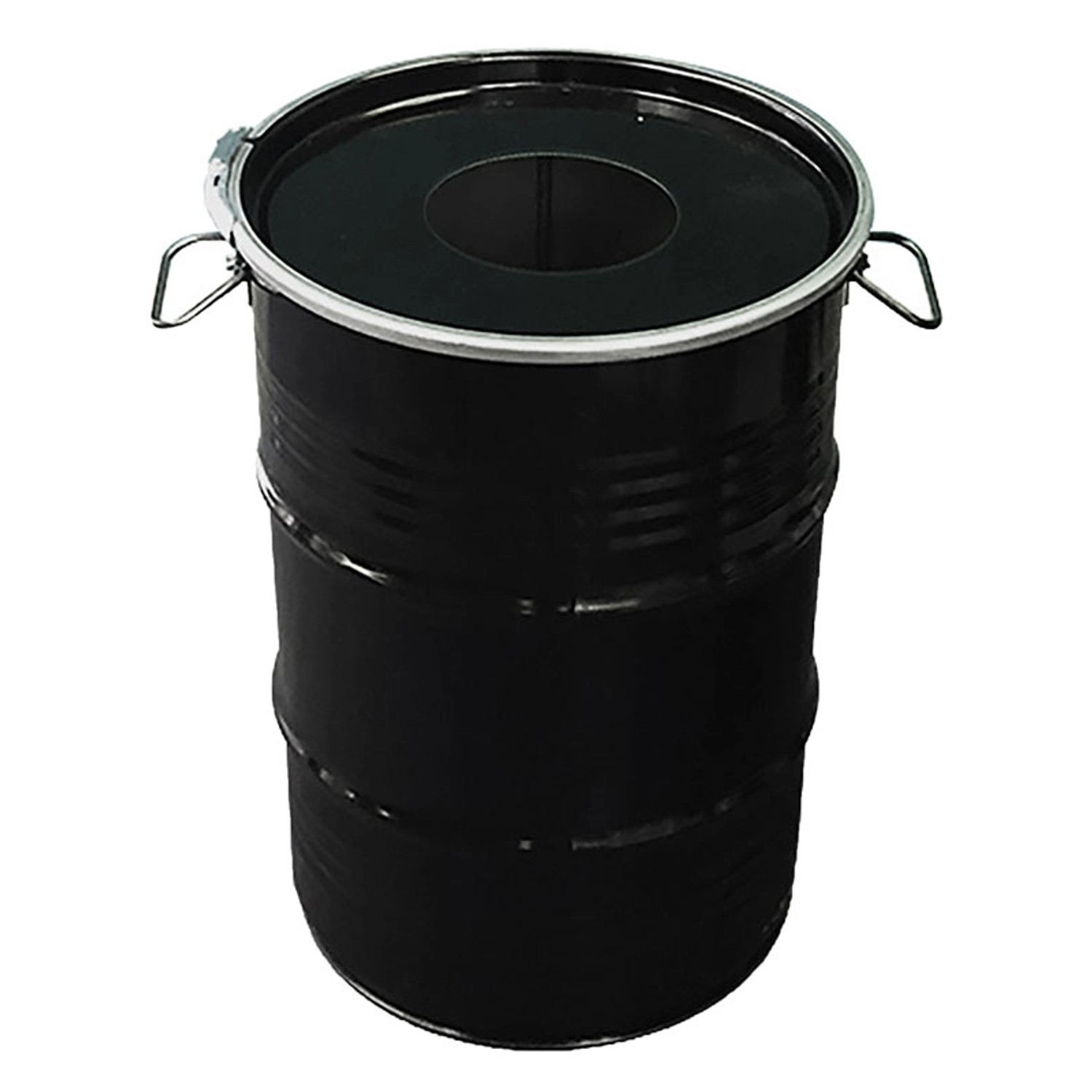 PROREGAL Robuste Abfalltonne Mit Einwurf Öffnung 60 Liter HxBxT 58 x 40 x 40 cm Metall Schwarz PROREGAL Robuste Abfalltonne Mit Einwurf Öffnung 60 Liter HxBxT 58 x 40 x 40 cm Metall Schwarz von PROREGAL