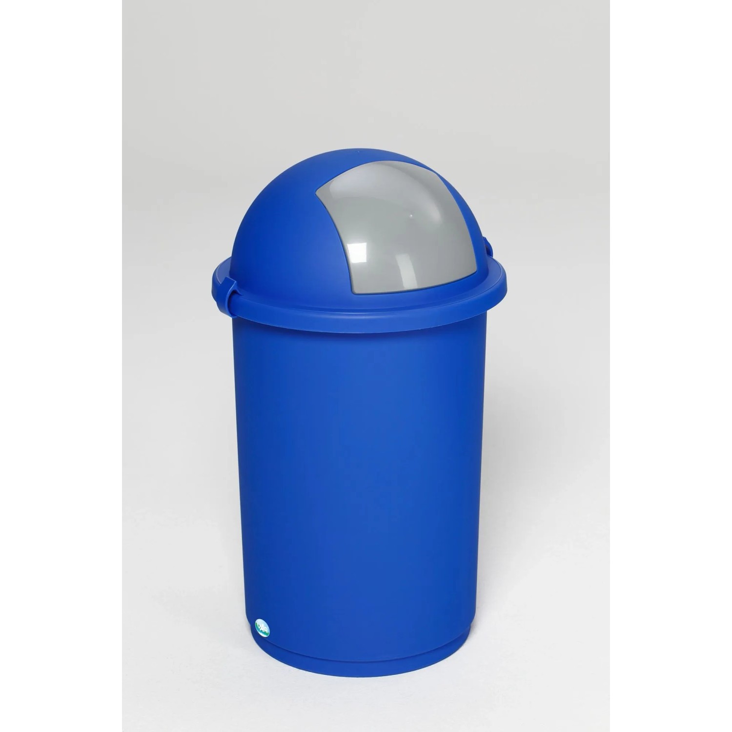 PROREGAL Robuster Abfallbehälter Mit Einwurfklappe 50 Liter HxBxT 76 x 41 x 41 cm Kunststoff Blau PROREGAL Robuster Abfallbehälter Mit Einwurfklappe 50 Liter HxBxT 76 x 41 x 41 cm Kunststoff Blau von PROREGAL