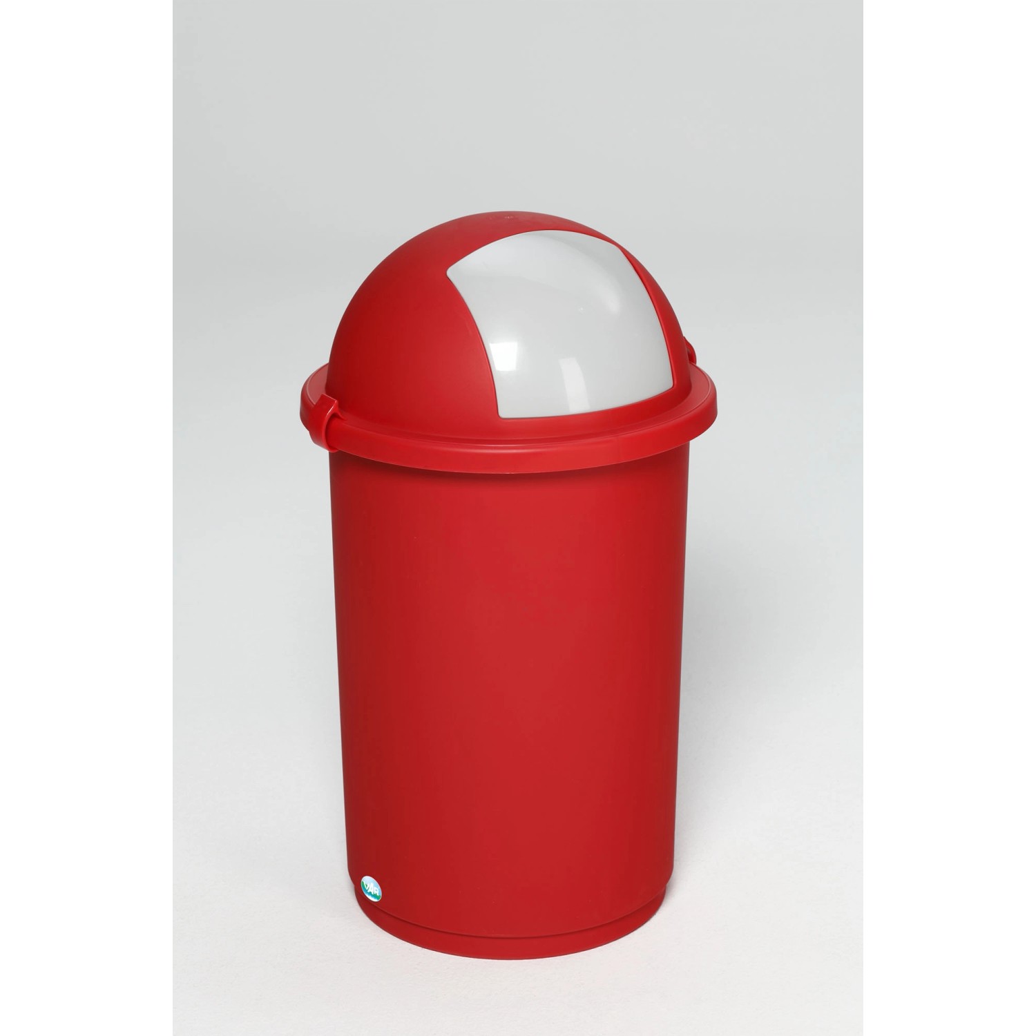 PROREGAL Robuster Abfallbehälter Mit Einwurfklappe 50 Liter HxBxT 76 x 41 x 41 cm Kunststoff Rot PROREGAL Robuster Abfallbehälter Mit Einwurfklappe 50 Liter HxBxT 76 x 41 x 41 cm Kunststoff Rot von PROREGAL