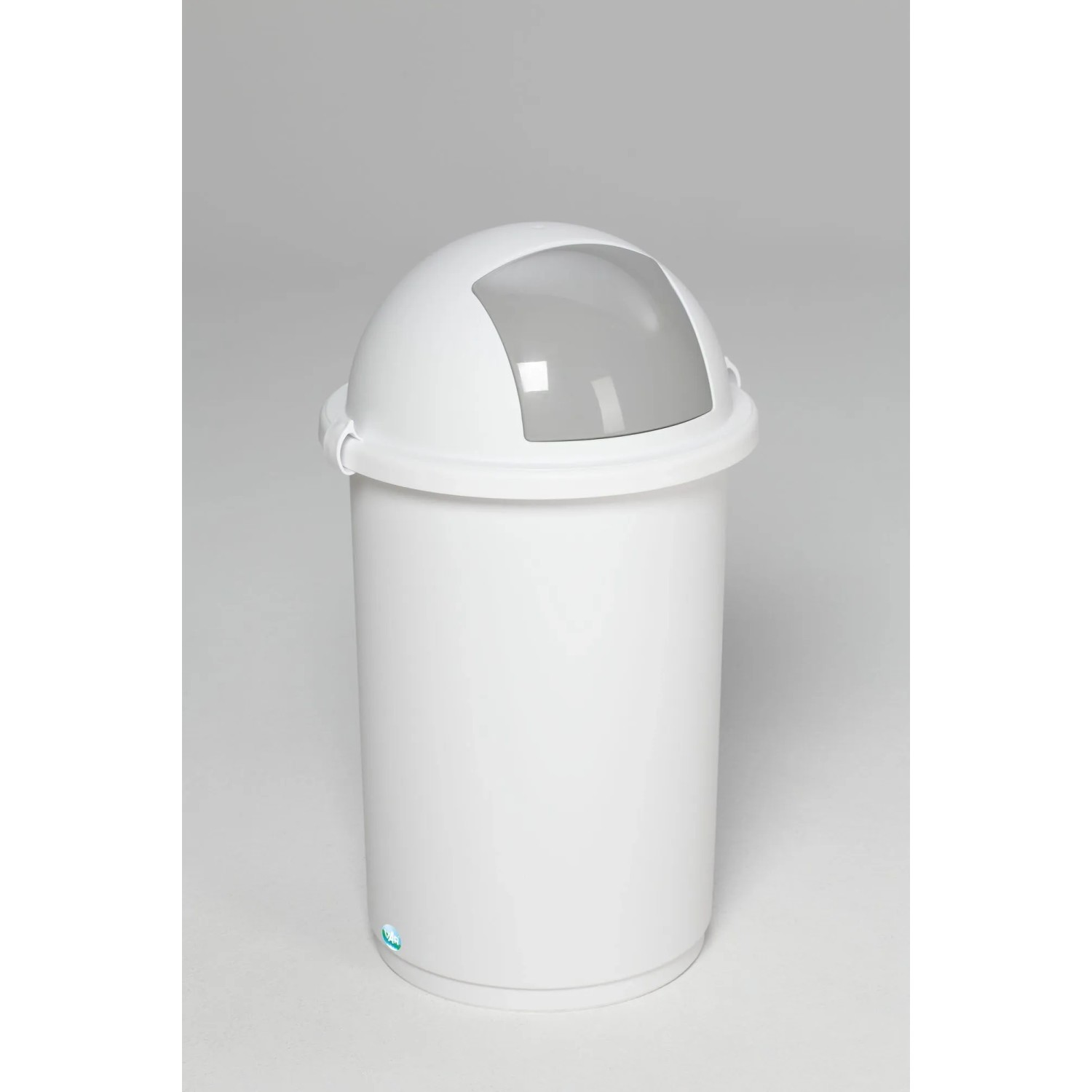 PROREGAL Robuster Abfallbehälter Mit Einwurfklappe 50 Liter HxBxT 76 x 41 x 41 cm Kunststoff Weiß PROREGAL Robuster Abfallbehälter Mit Einwurfklappe 50 Liter HxBxT 76 x 41 x 41 cm Kunststoff Weiß von PROREGAL