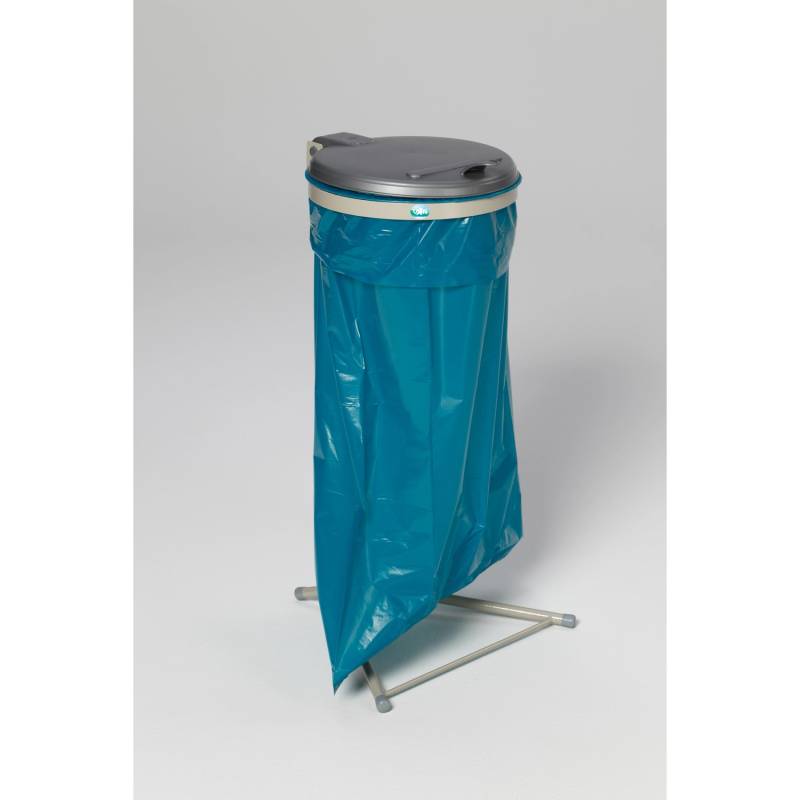 PROREGAL Robuster Abfallsammler Für Wertstoffsortierung 1 Fach Stationär 120 Liter HxBxT 92 x 50 x 53 cm Stahl Grau Silber PROREGAL Robuster Abfallsammler Für Wertstoffsortierung 1 Fach Stationär 120 Liter HxBxT 92 x 50 x 53 cm Stahl Grau Silber von PROREGAL