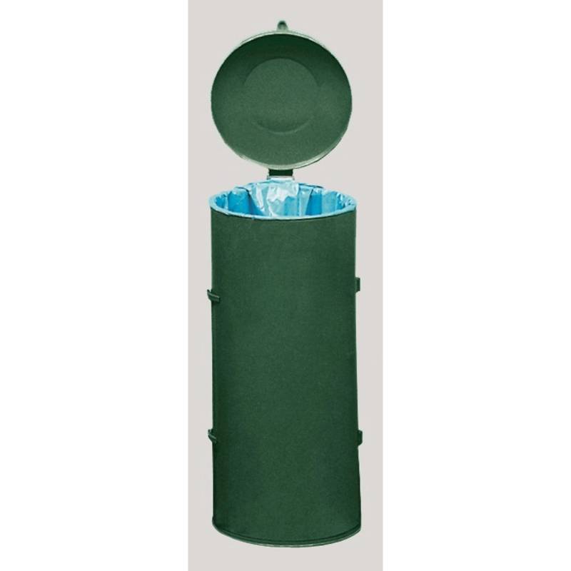 PROREGAL Robuster Abfallsammler Mit Deckel Einflügeltür 120 Liter HxBxT 98 x 50 x 50 cm Stahl Grün PROREGAL Robuster Abfallsammler Mit Deckel Einflügeltür 120 Liter HxBxT 98 x 50 x 50 cm Stahl Grün von PROREGAL