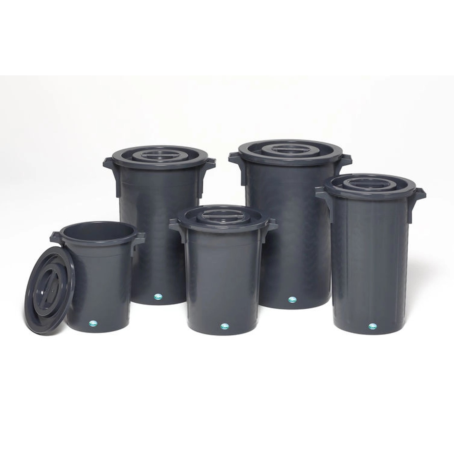 PROREGAL Robuster Abfallsammler Mit Deckel Stapelbar 75 Liter HxBxT 66 x 47 x 47 cm Kunststoff Schwarz PROREGAL Robuster Abfallsammler Mit Deckel Stapelbar 75 Liter HxBxT 66 x 47 x 47 cm Kunststoff Schwarz von PROREGAL