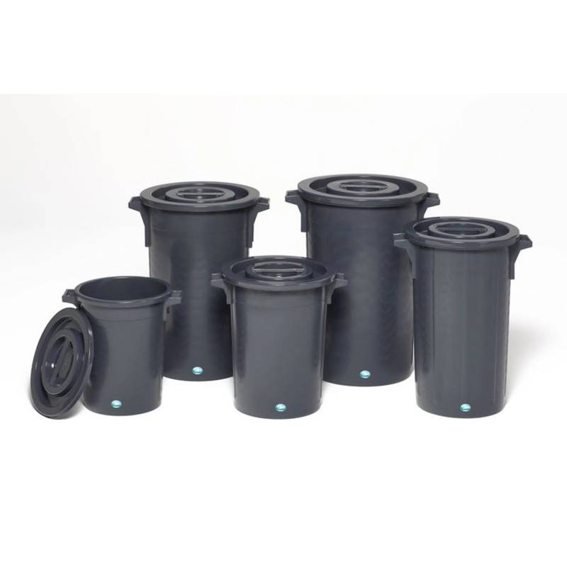 PROREGAL Robuster Abfallsammler Mit Deckel Stapelbar 75 Liter HxBxT 66 x 47 x 47 cm Kunststoff Schwarz PROREGAL Robuster Abfallsammler Mit Deckel Stapelbar 75 Liter HxBxT 66 x 47 x 47 cm Kunststoff Schwarz von PROREGAL