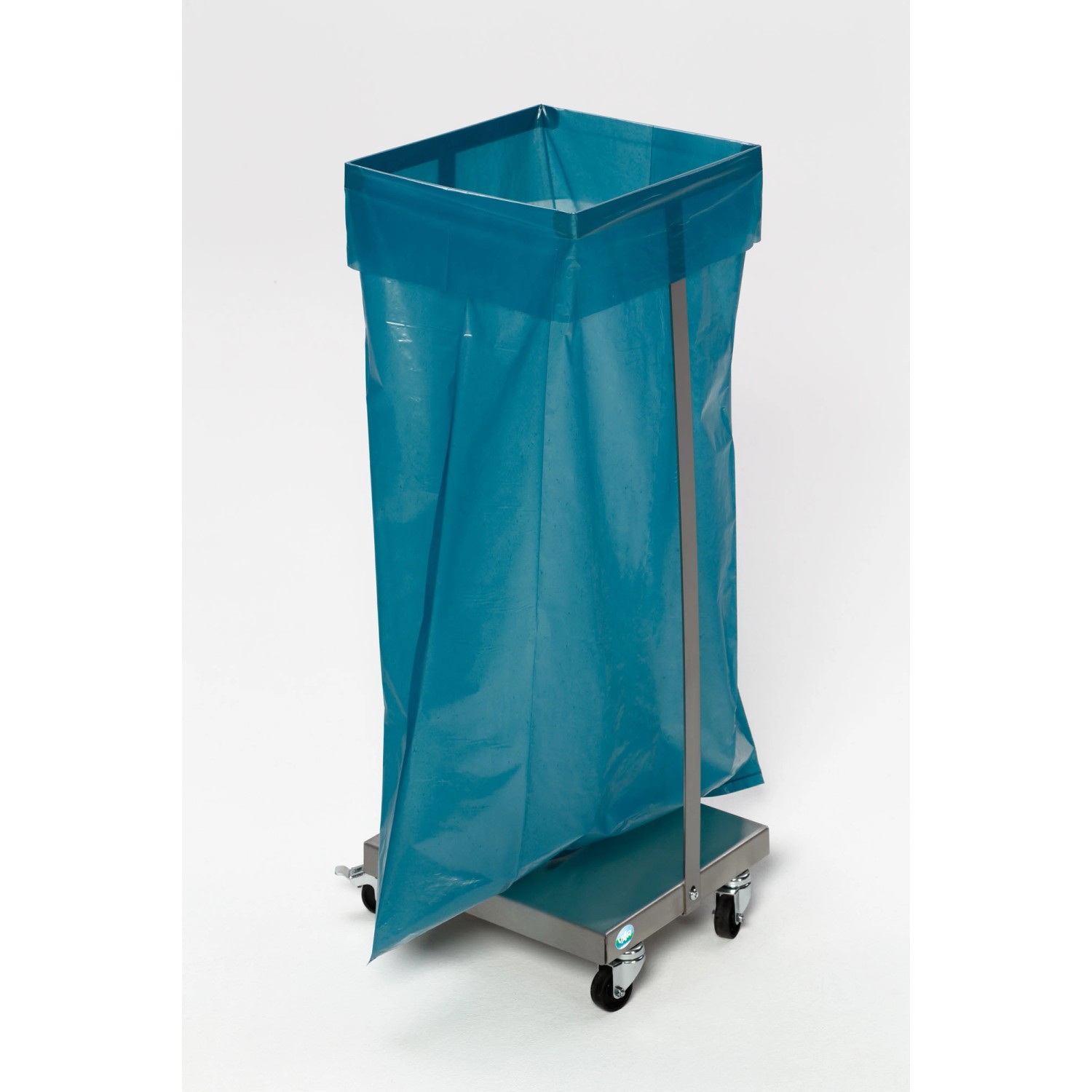 PROREGAL Robuster Abfallsammler Ohne Deckel Fahrbar Für 120 Liter Säcke HxBxT 98,5 x 37 x 33 cm Edelstahl Silber PROREGAL Robuster Abfallsammler Ohne Deckel Fahrbar Für 120 Liter Säcke HxBxT 98,5 x 37 x 33 cm Edelstahl Silber von PROREGAL