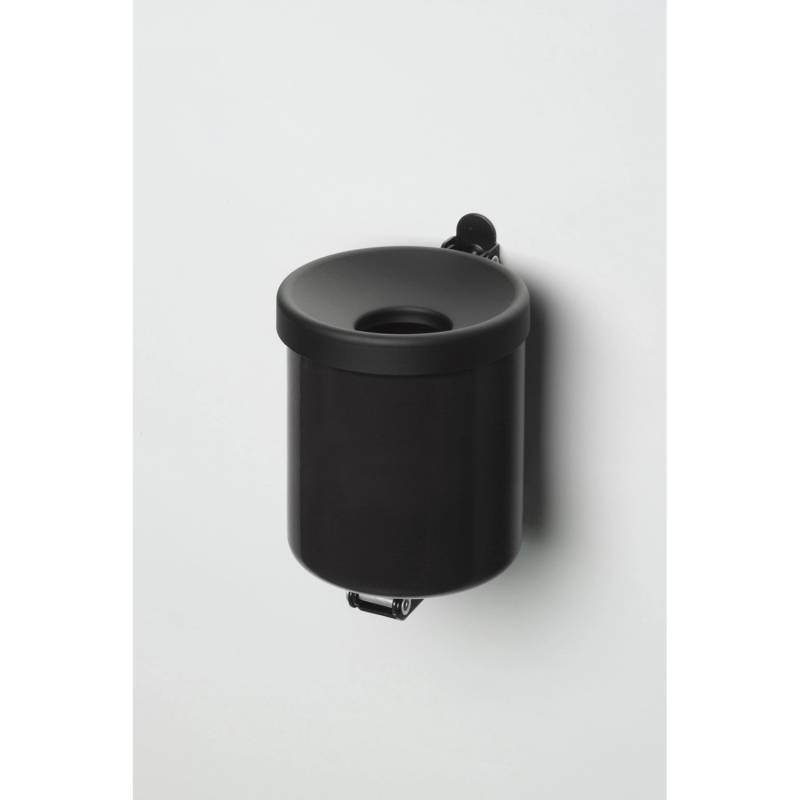 PROREGAL Robuster Ascher Zur Wandmontage 0,6 Liter HxBxT 10 x 9 x 9 cm Stahl Schwarz PROREGAL Robuster Ascher Zur Wandmontage 0,6 Liter HxBxT 10 x 9 x 9 cm Stahl Schwarz von PROREGAL