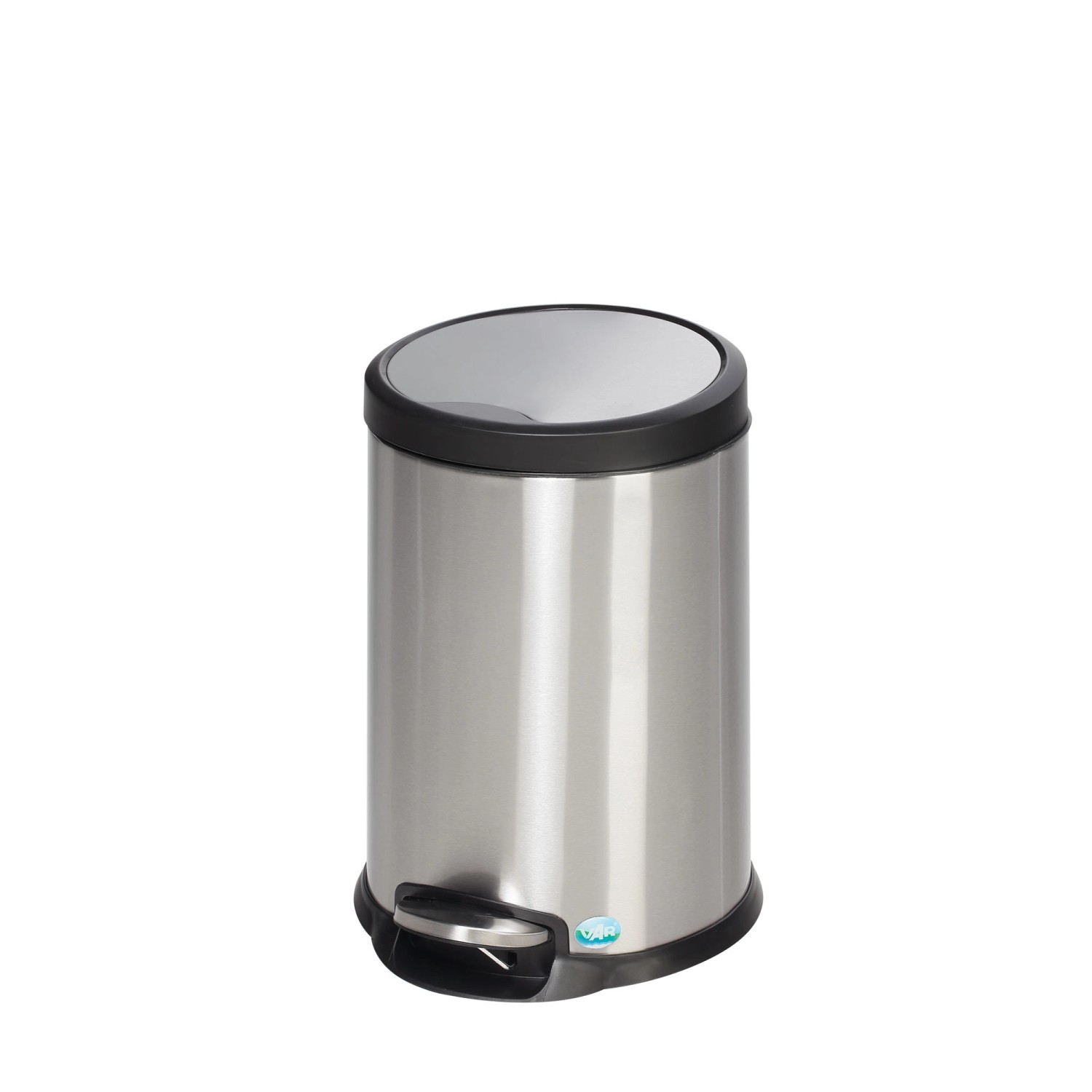 PROREGAL Robuster Tretabfallsammler Mit Fußpedal Gedämpftes Schließen 20 Liter HxBxT 46 x 31 x 37 cm Edelstahl Silber PROREGAL Robuster Tretabfallsammler Mit Fußpedal Gedämpftes Schließen 20 Liter HxBxT 46 x 31 x 37 cm Edelstahl Silber von PROREGAL