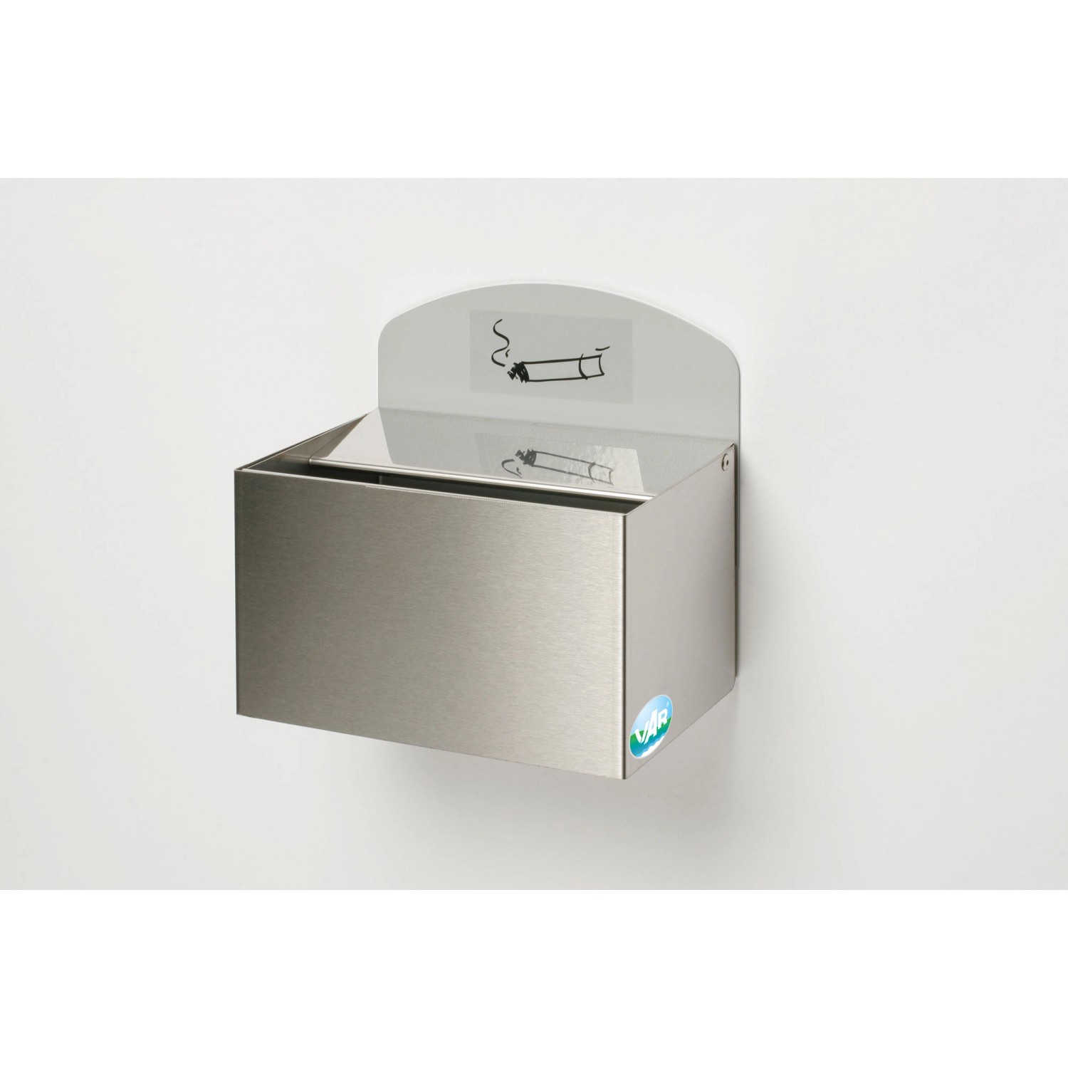 PROREGAL Robuster Wandascher Mit Hinweisschild 0,8 Liter HxBxT 12,5 x 20 x 12,5 cm Edelstahl PROREGAL Robuster Wandascher Mit Hinweisschild 0,8 Liter HxBxT 12,5 x 20 x 12,5 cm Edelstahl von PROREGAL