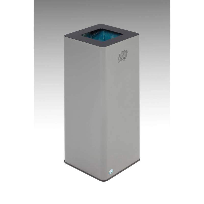 PROREGAL Robuster Wertstoffsammler Mit Abnehmbarem Deckel 70 Liter HxBxT 70 x 32 x 32 cm Verzinkter Stahl Anthrazit PROREGAL Robuster Wertstoffsammler Mit Abnehmbarem Deckel 70 Liter HxBxT 70 x 32 x 32 cm Verzinkter Stahl Anthrazit von PROREGAL