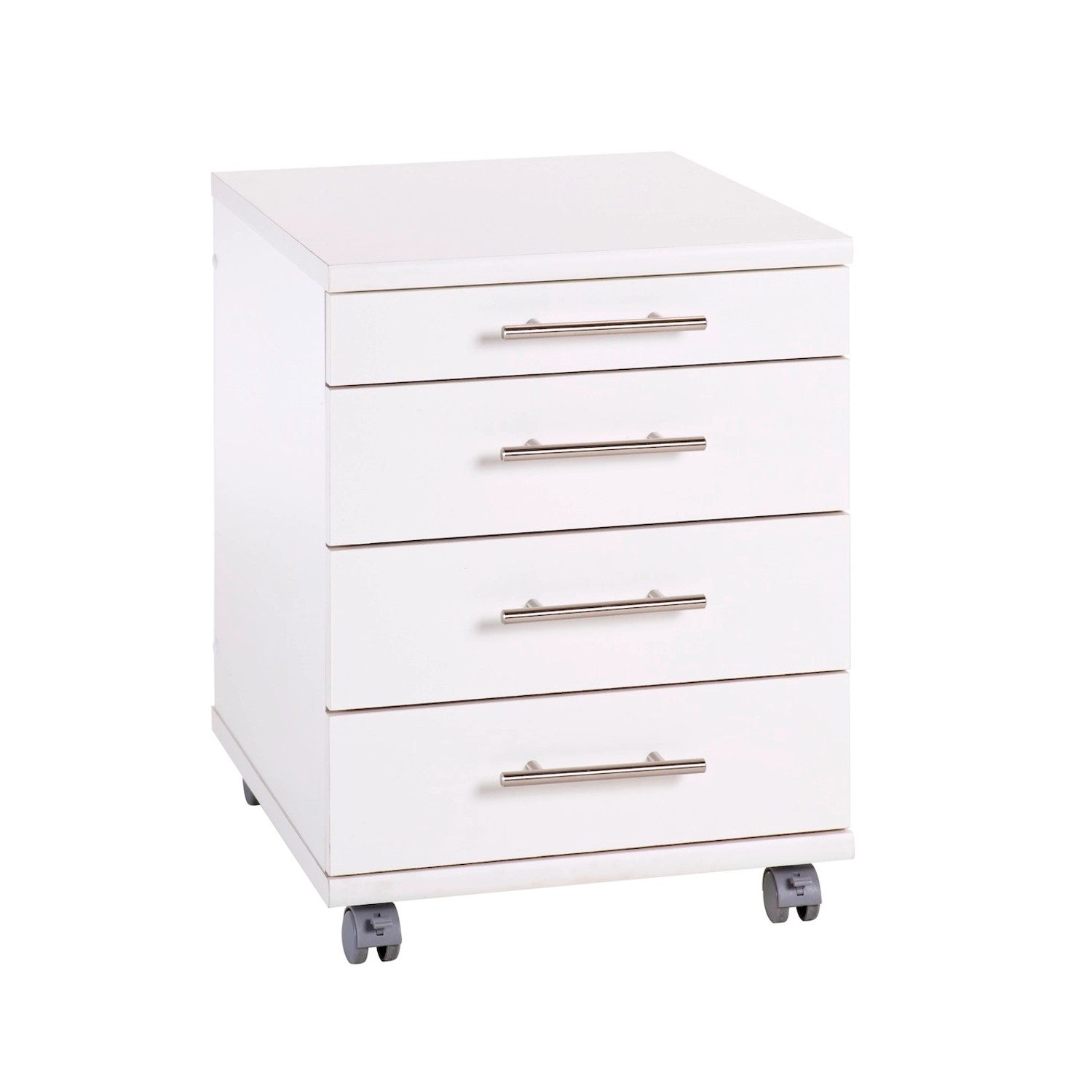 PROREGAL Rollcontainer Eagle HxBxT 57 x 42 x 50 cm mit Rollen 4 Schubladen Weiß PROREGAL Rollcontainer Eagle HxBxT 57 x 42 x 50 cm mit Rollen 4 Schubladen Weiß von PROREGAL