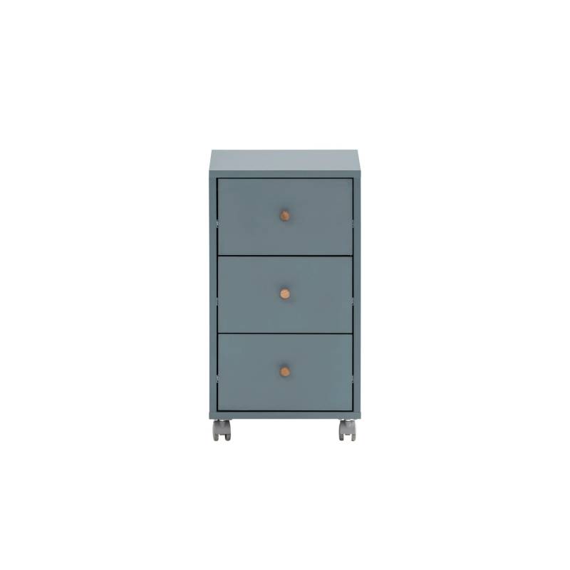 PROREGAL Rollcontainer Jaguar HxBxT 59,7 x 32,6 x 39 cm 3 Schubladen Blau PROREGAL Rollcontainer Jaguar HxBxT 59,7 x 32,6 x 39 cm 3 Schubladen Blau von PROREGAL