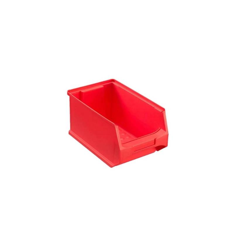 Rote Sichtlagerbox 3.0 HxBxT 12,5 x 14,5 x 23,5 cm 2,8 Liter Sichtlagerbehälter Sichtlagerkasten Sichtlagerkastensortiment Sortierbehälter von PROREGAL