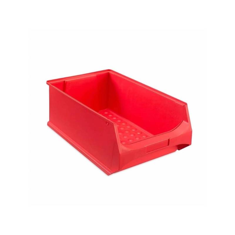 Rote Sichtlagerbox 5.0 HxBxT 20 x 30 x 50 cm 21,8 Liter Sichtlagerbehälter Sichtlagerkasten Sichtlagerkastensortiment Sortierbehälter von PROREGAL