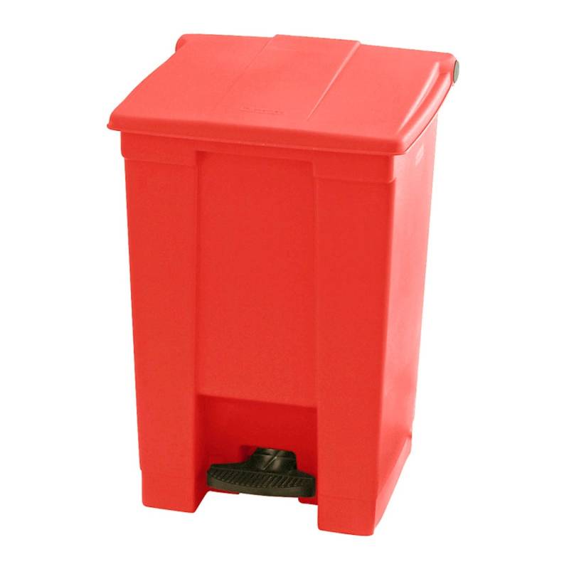 PROREGAL Rubbermaid Robuster Pedaleimer 45,4 Liter HxBxT 60 x 40 x 41,3 cm Aus Konformen Polyethylen Rot von PROREGAL