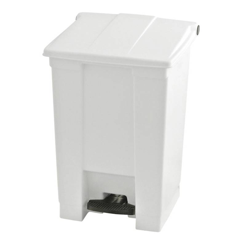 PROREGAL Rubbermaid Robuster Pedaleimer 45,4 Liter HxBxT 60 x 40 x 41,3 cm Aus Konformen Polyethylen Weiß von PROREGAL