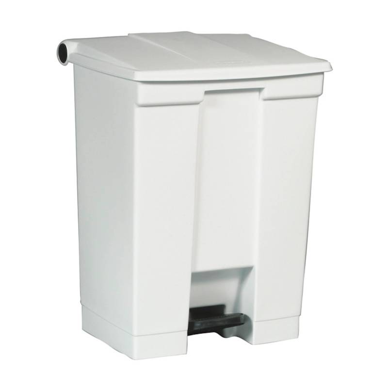 PROREGAL Rubbermaid Robuster Pedaleimer 68,1 Liter HxBxT 67,3 x 41 x 50,2 cm Aus Konformen Polyethylen Weiß von PROREGAL