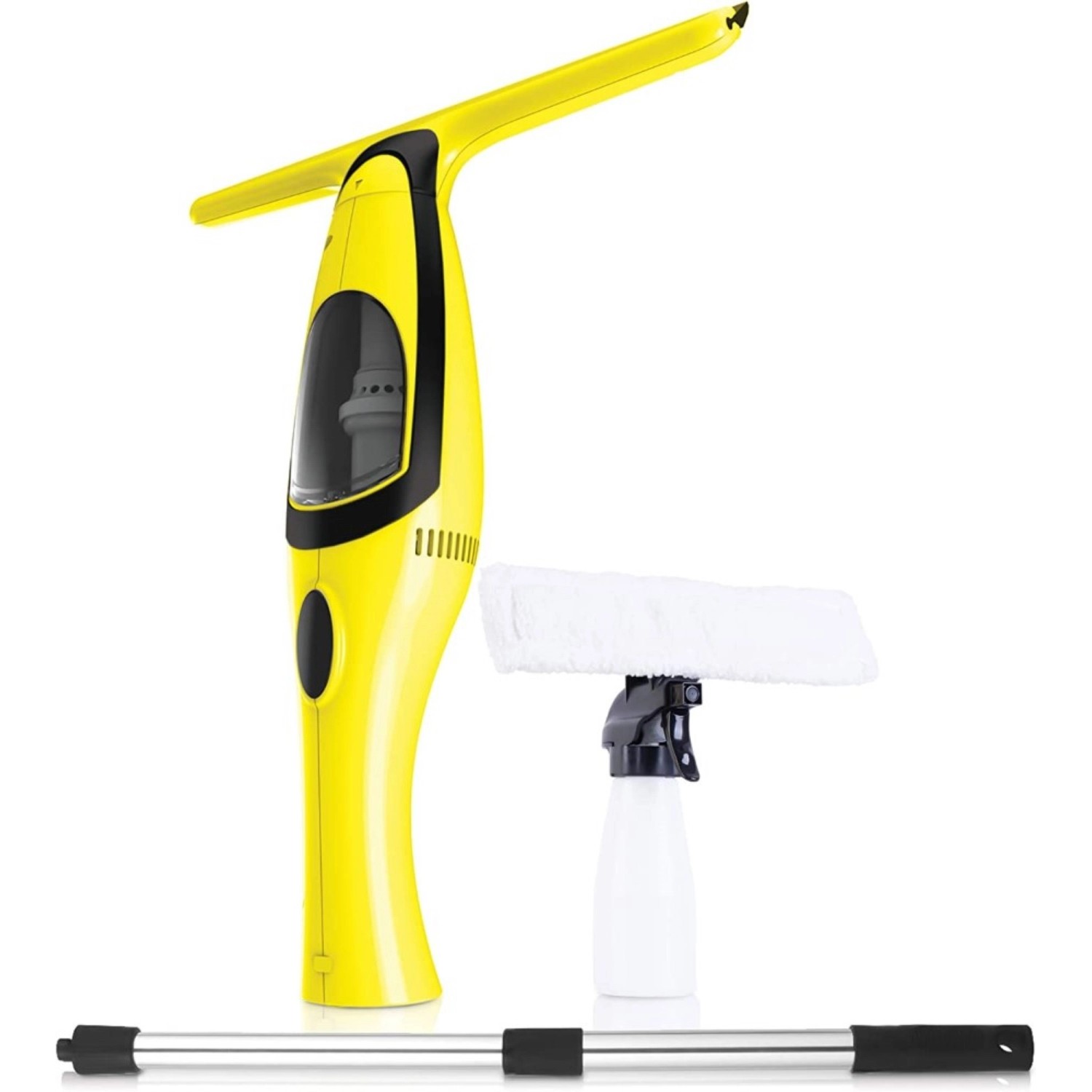 PROREGAL SMART Akku Fenstersauger mit Teleskopstange Inkl. Sprühflasche Mikrofaserwischer PROREGAL SMART Akku Fenstersauger mit Teleskopstange Inkl. Sprühflasche Mikrofaserwischer von PROREGAL