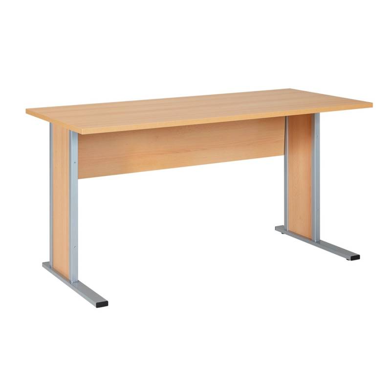 PROREGAL Schreibtisch Lion Small HxBxT 70 x 90 x 65 cm Lichtgrau von PROREGAL