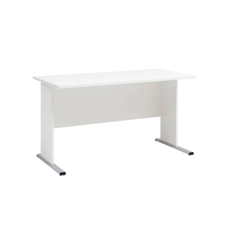 PROREGAL Schreibtisch Tiger HxBxT 75 x 90 x 65 cm Weiß von PROREGAL