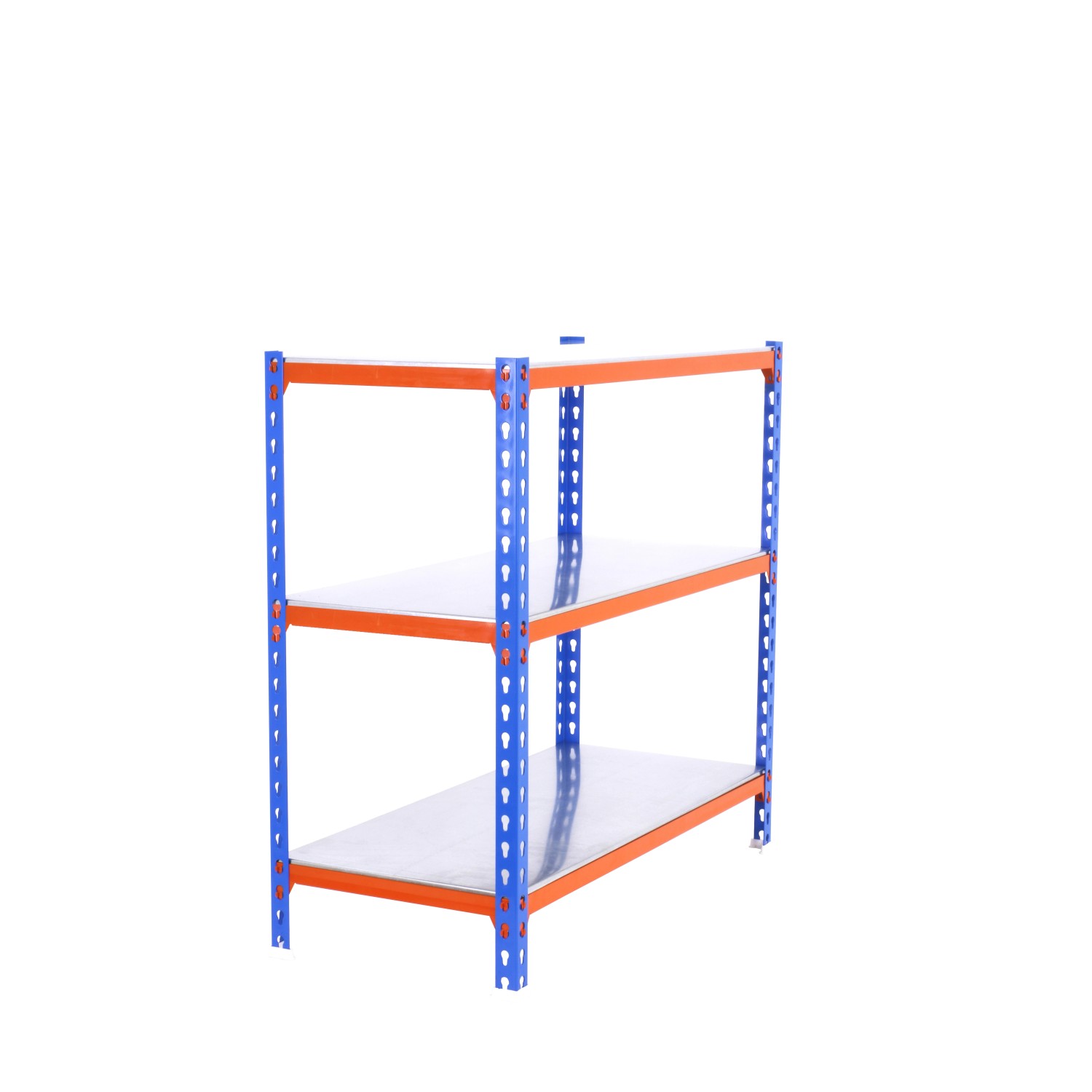 PROREGAL Schwerlastregal Baby Metal Shark HxBxT 90 x 110 x 50 cm Fachlast 200 kg Blau-Orange PROREGAL Schwerlastregal Baby Metal Shark HxBxT 90 x 110 x 50 cm Fachlast 200 kg Blau-Orange von PROREGAL